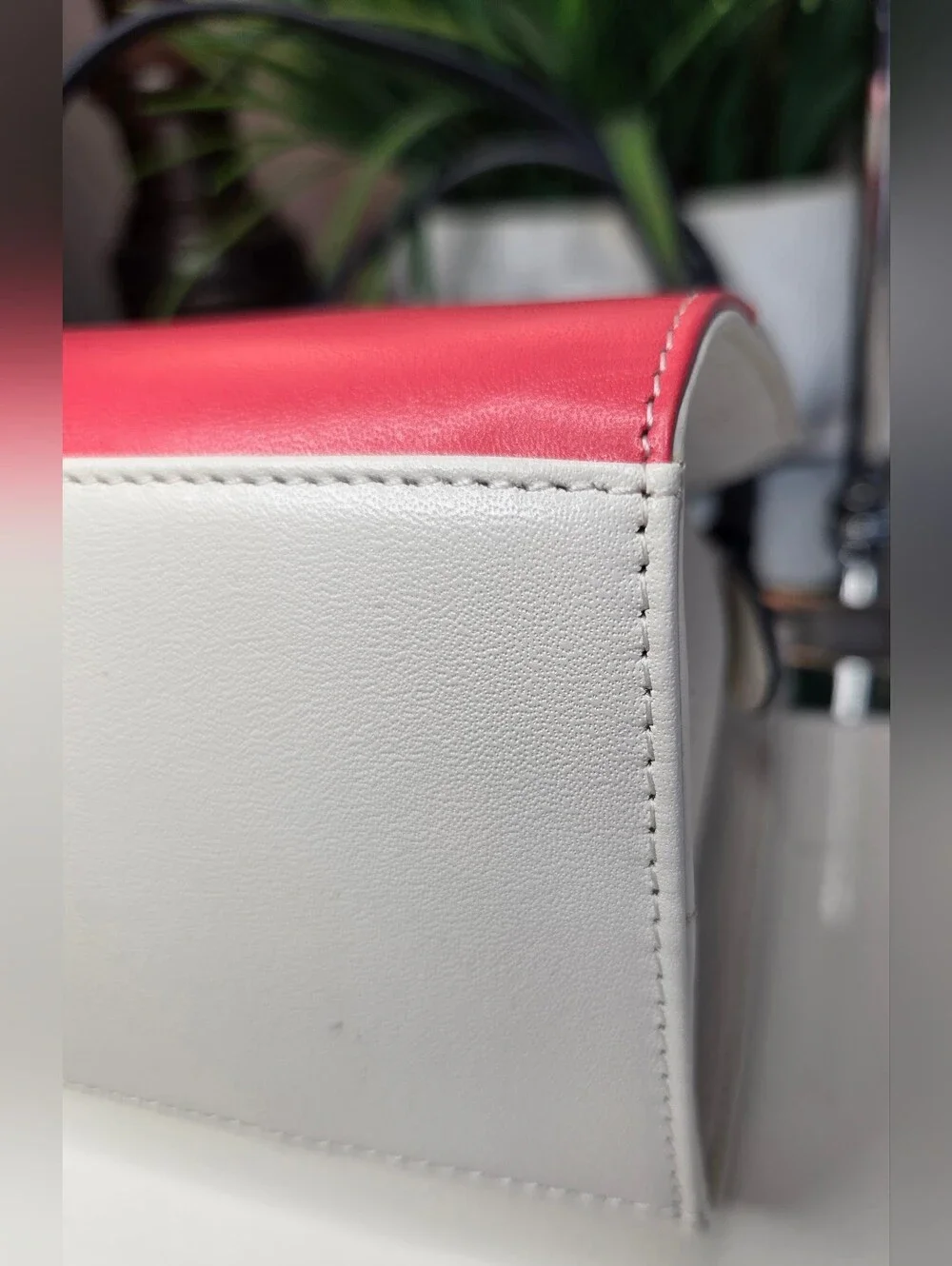 Radley London Finch Lane Stripe Leather Small Grab Crossbody Satchel